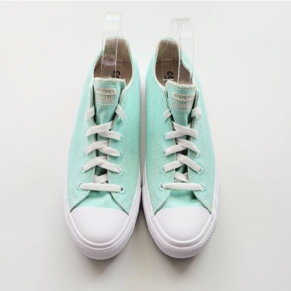 Converse CTAS OX Ocean Mint Natural White Women's 13 - Picture 3 of 6
